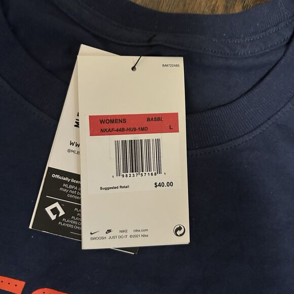 NWT Houston Astros MLB Space City T-Shirt City Connect Women Large Josh Hader#71 - Picture 4 of 5